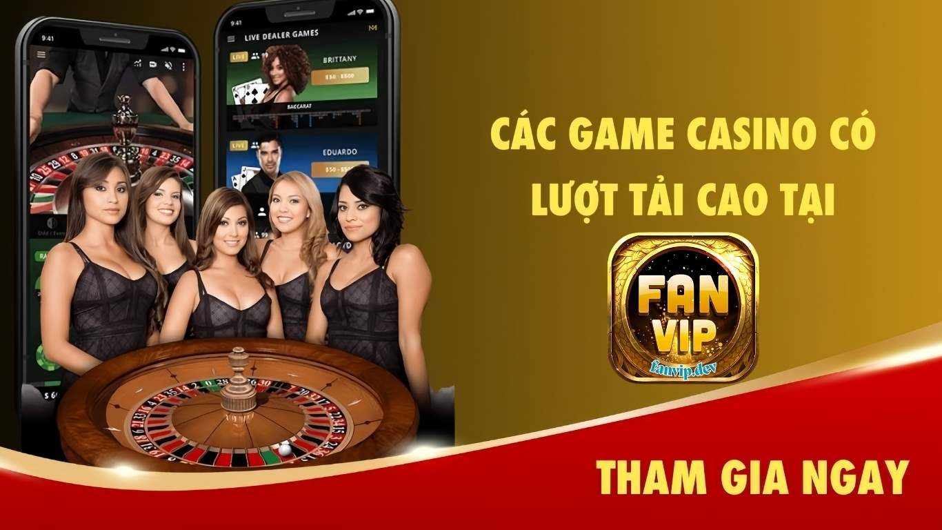 Giới thiệu sảnh Live casino Fanvip