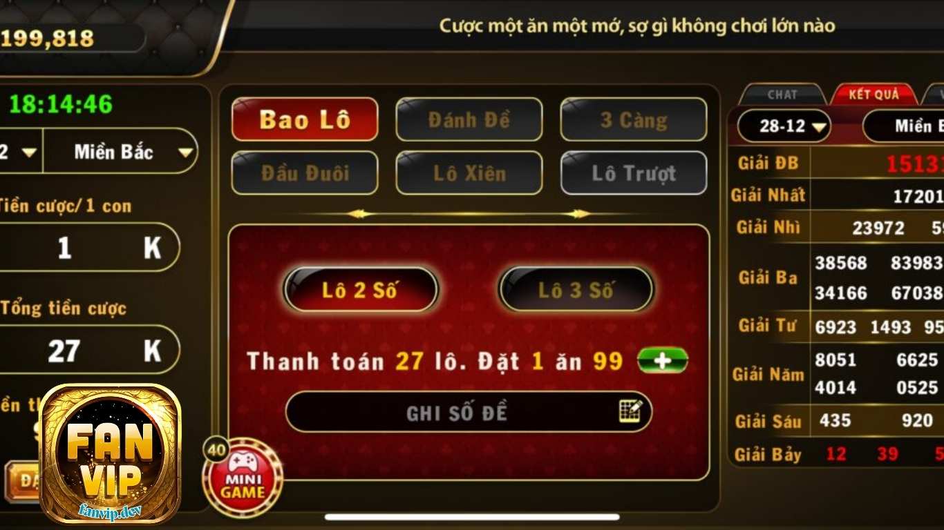 Hướng dẫn cách ghi số lô đề xổ số Fanvip Hướng dẫn cách ghi số lô đề xổ số Fanvip